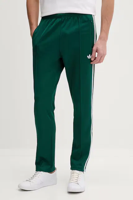 Спортивные штаны из футера Beckenbauer Adidas Originals, бирюзовый