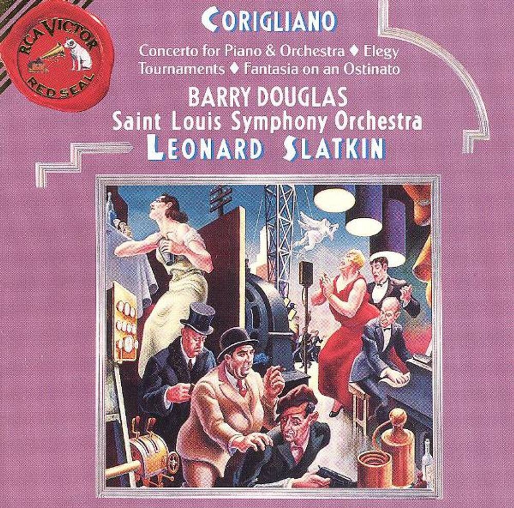 

Диск CD Corigliano: Piano Concerto / Elegy / Tournaments / Fantasia - John Corigliano, Leonard Slatkin, Barry Douglas, Saint Louis Symphony Orchestra