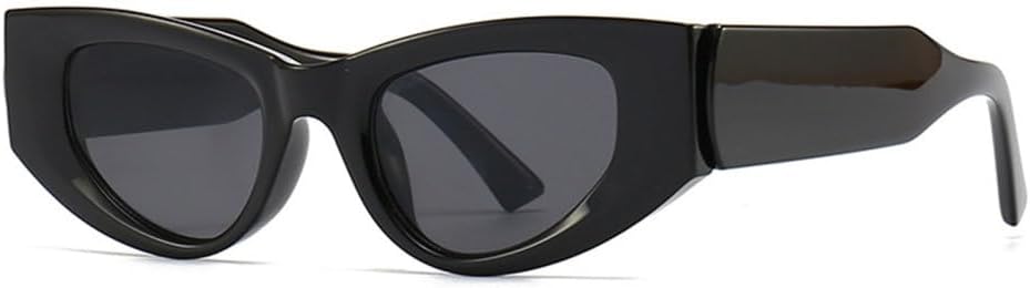 

Винтажные женские солнцезащитные очки «кошачий глаз», ретро-модные мужские солнцезащитные очки, трендовые очки для активного отдыха и путешествий, защита от УФ-излучения, синие MTZJH, C1