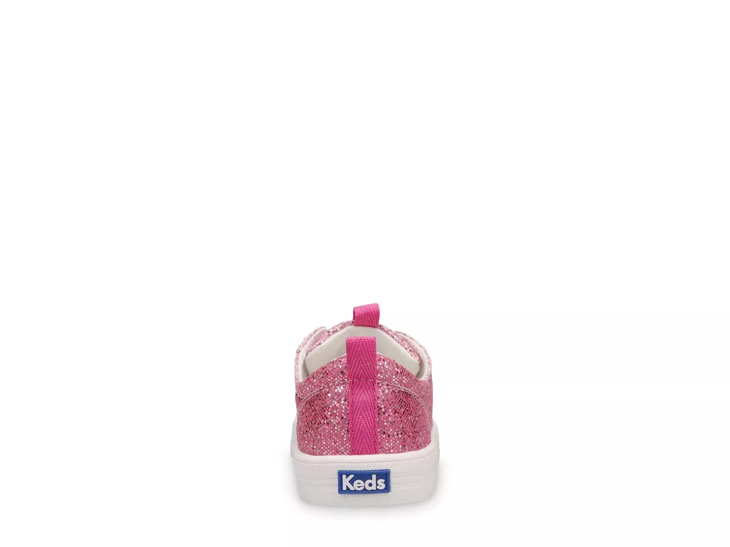 Кеды Keds Kara Slip-On - детские, розовые/серебристые — фото 3