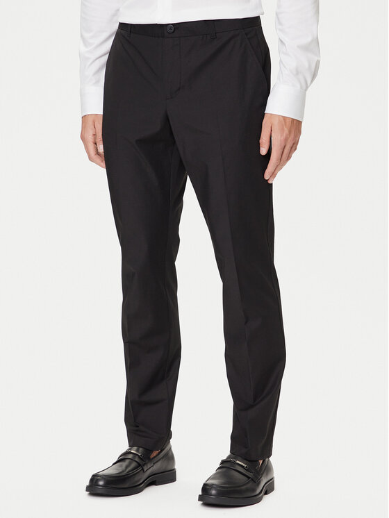 

Брюки из ткани regular fit M4YB01 WG9Z2 Guess, чёрный