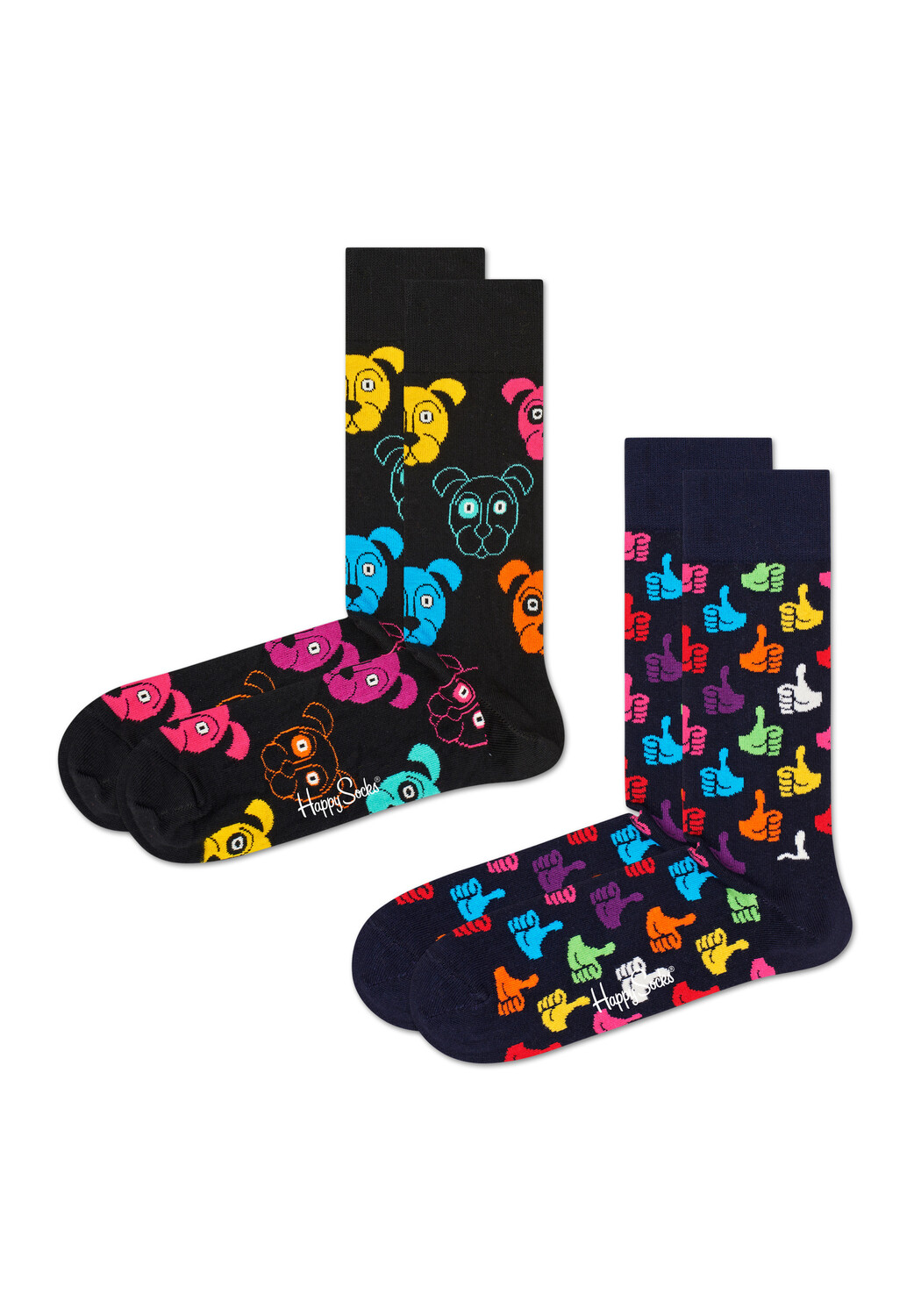 

Носки Happy Socks 2 Pack Classic Dog Socks, цвет multi_coloured