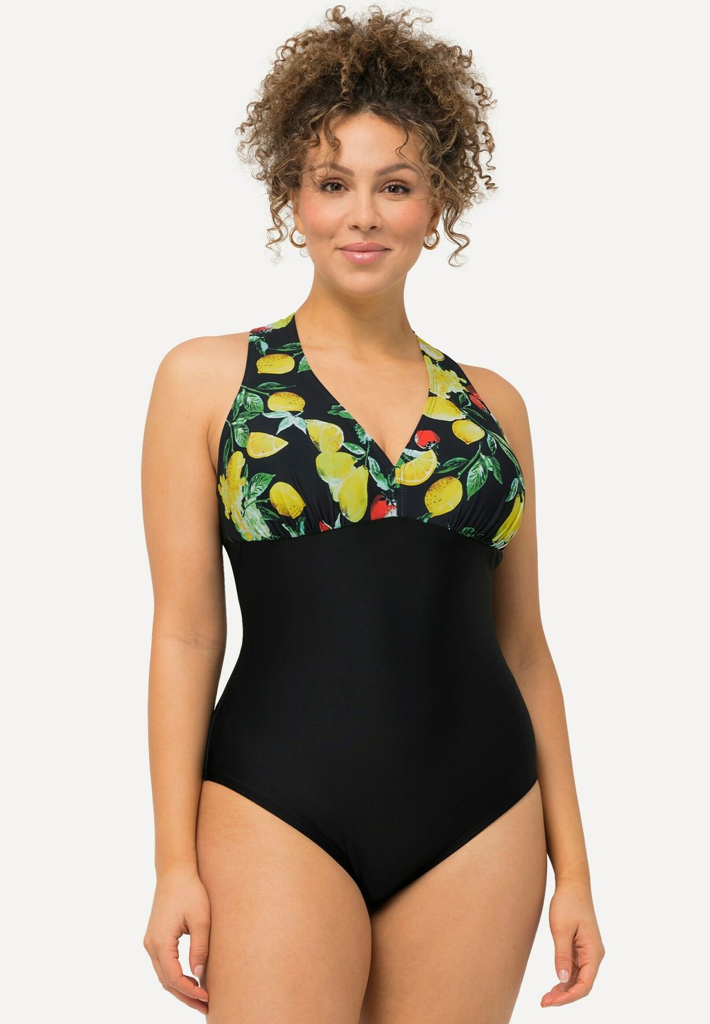 

Купальник FRUIT PRINT Ulla Popken, черный