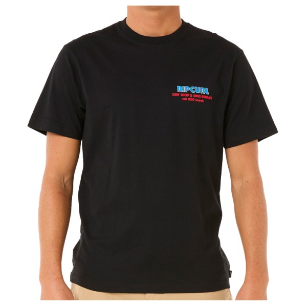 

Футболка Surf Revival Things Repair Tee Rip Curl, черный