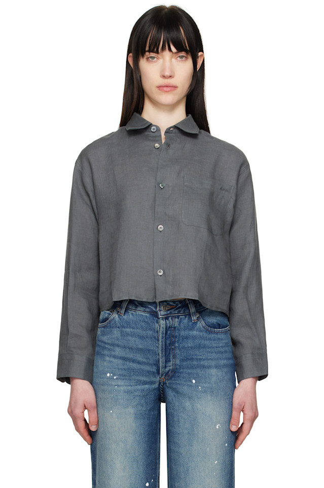 

Футболка с логотипом Sophie A.P.C., цвет anthracite