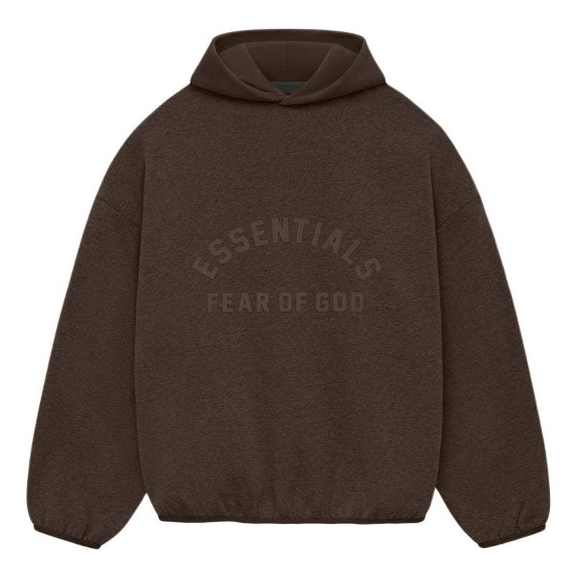 

Худи Fear of God Essentials Nylon Fleece Hoodie 'Heather Wood', коричневый