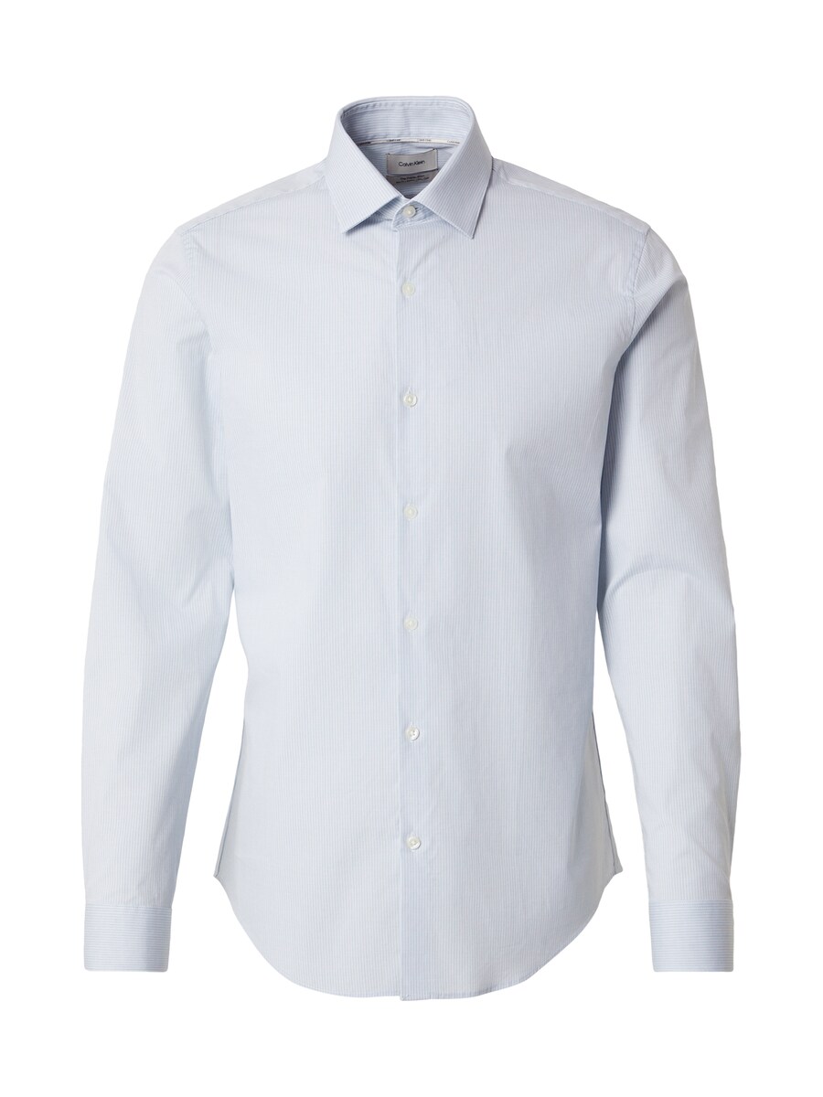 

Рубашка Slim Fit на пуговицах Calvin Klein ESNTL, пастельно-голубой/светло-голубой