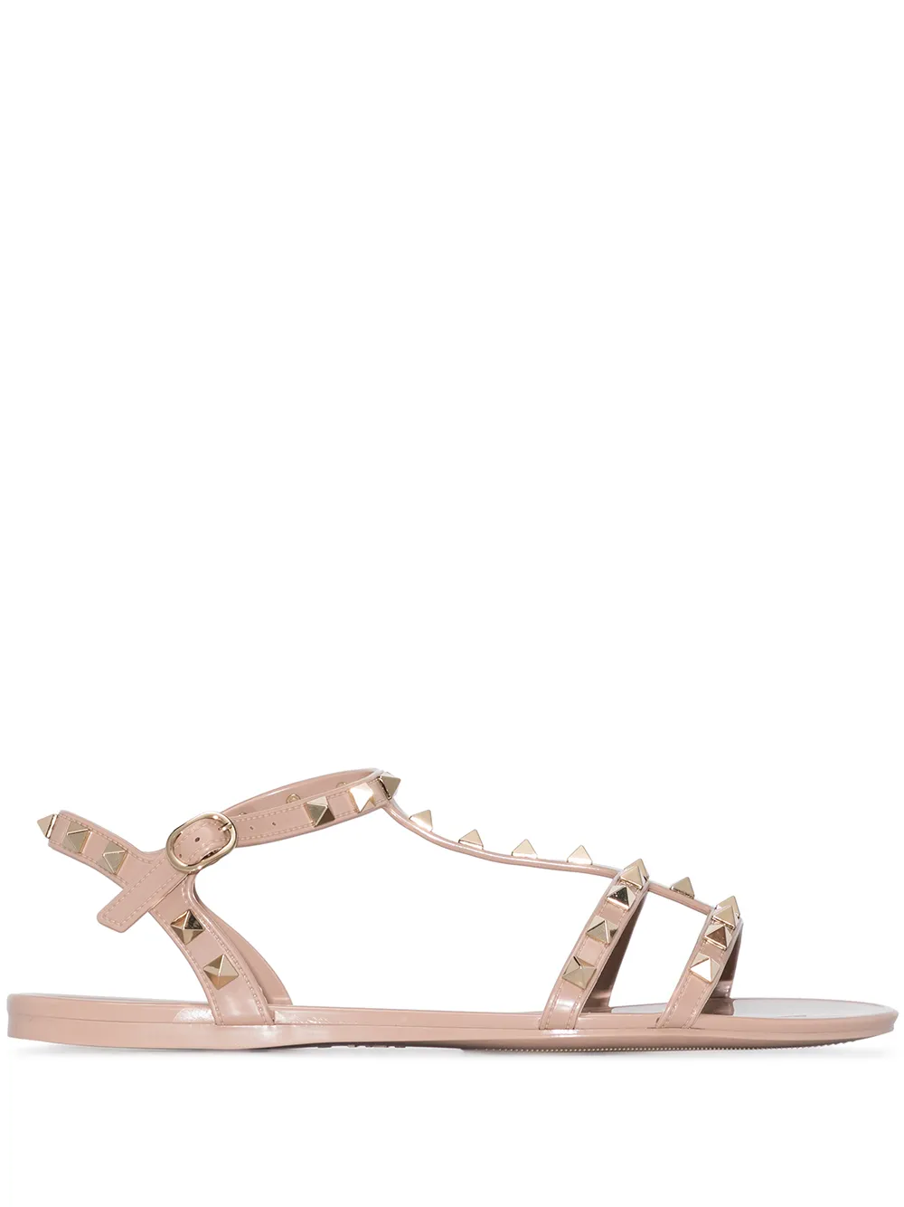 Сандалии Summer Rockstud VALENTINO GARAVANI, нейтральный