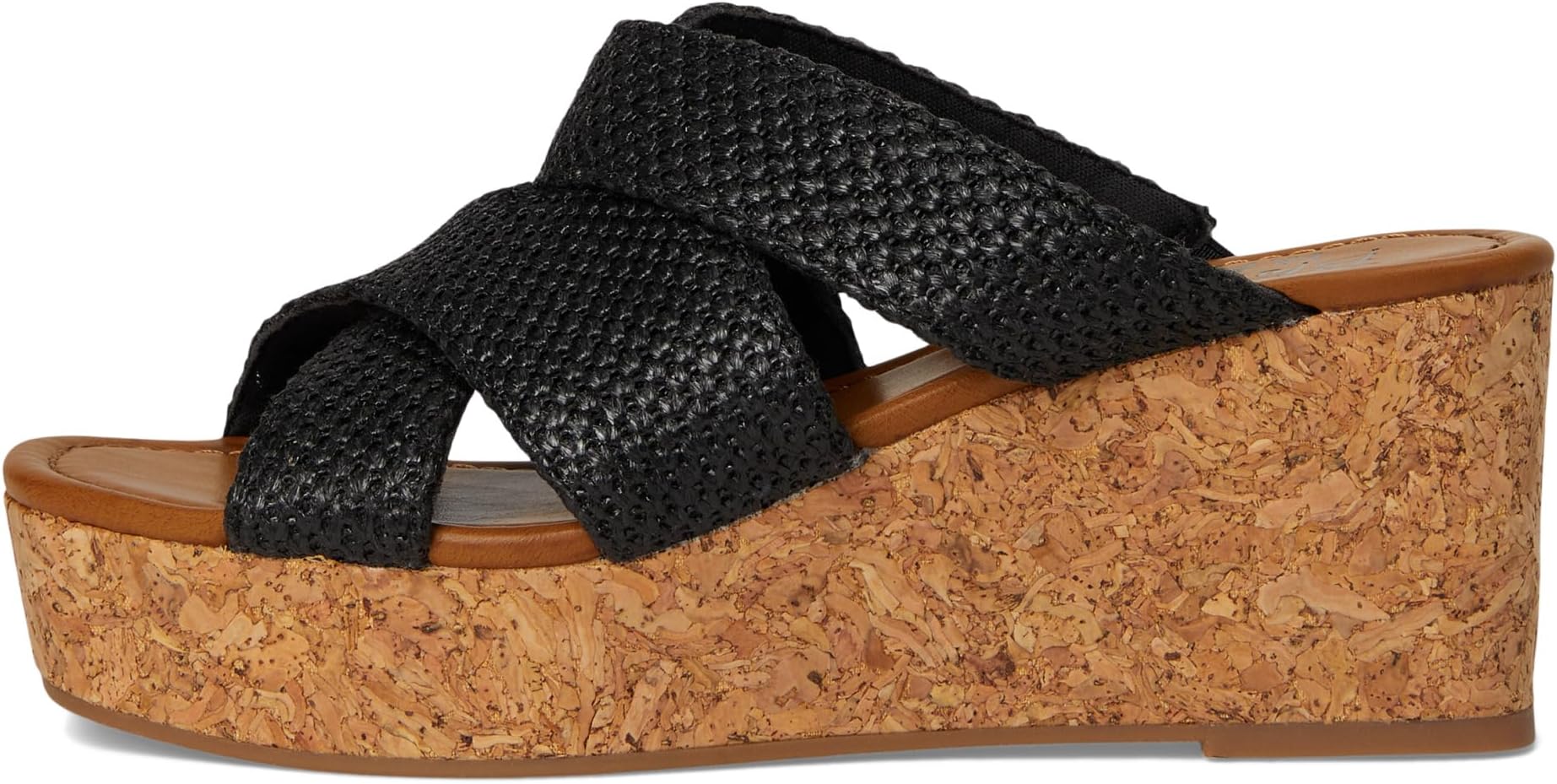 Сандалии Blowfish Malibu Abi, цвет Black Faux Raffia — фото 4