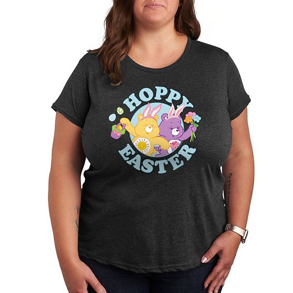 

Футболка с принтом Care Bears Hoppy Easter Licensed Character, Heather Charcoal, Черный, Футболка с принтом Care Bears Hoppy Easter Licensed Character, Heather Charcoal