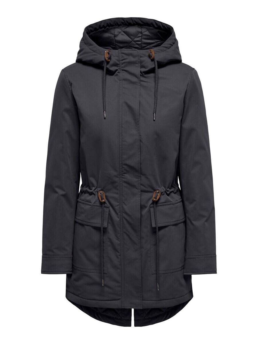 

Парка ONLY Between-Seasons Parka, графитовый