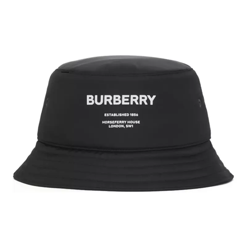 

Burberry Напечатанная панама, Black