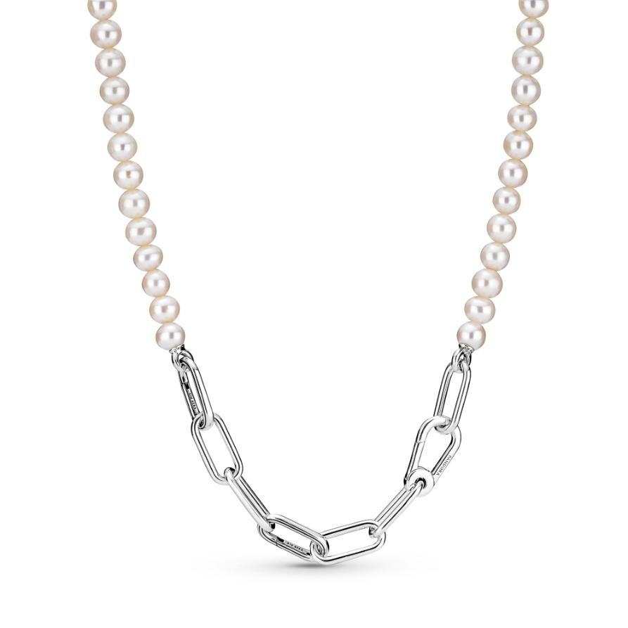 

Ожерелье Pandora ME Treated Freshwater Cultured Pearl, стерлинговое серебро