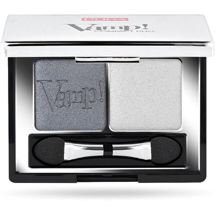

Тени для век Vamp Compact Duo 009 Silver Stone, Pupa