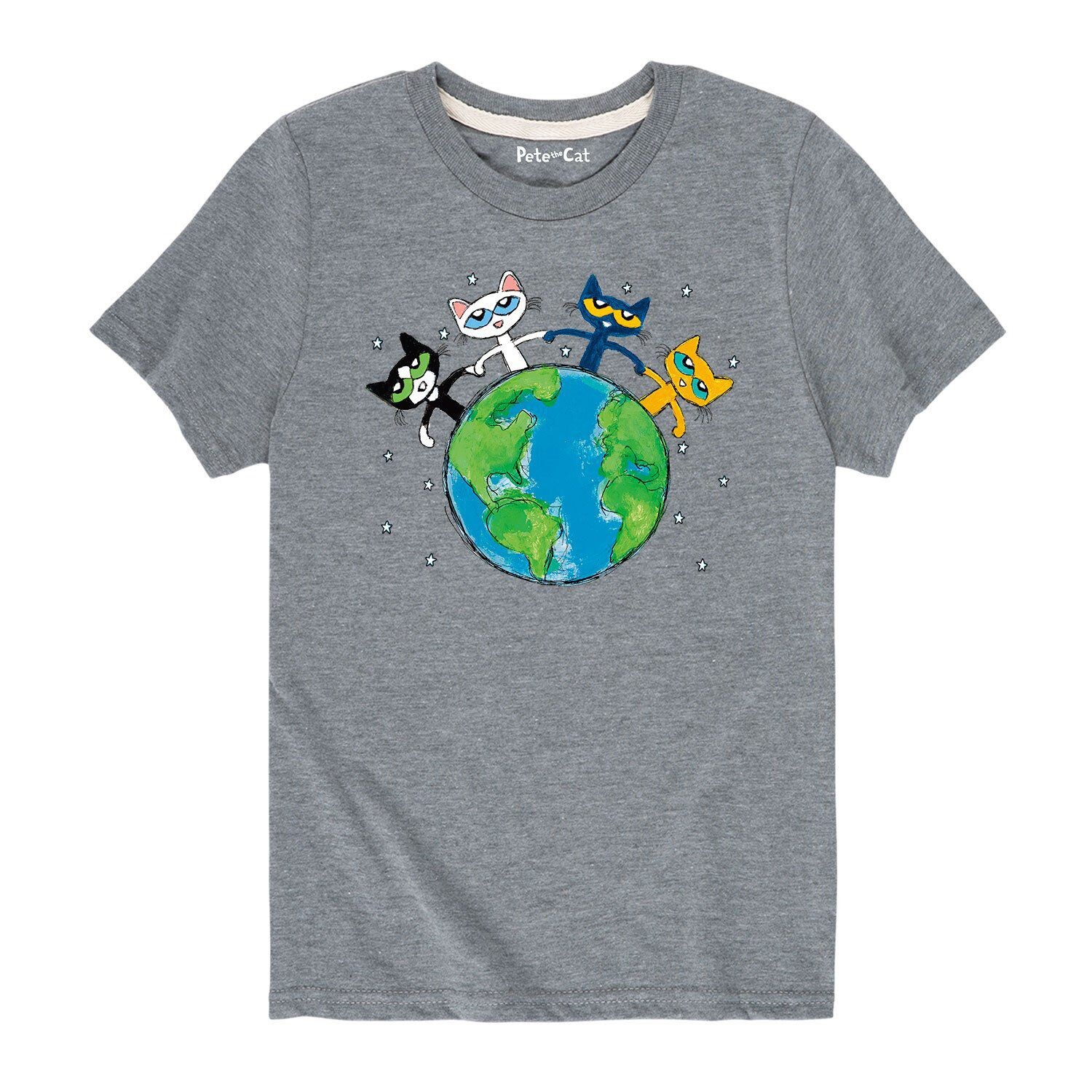 

Футболка с рисунком Pete The Cat World для мальчиков 8–20 лет Licensed Character