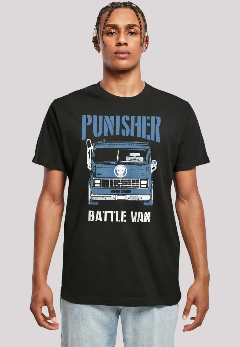 

F4NT4STIC Футболка "Marvel Punisher Battle Van II", премиум качество, черный