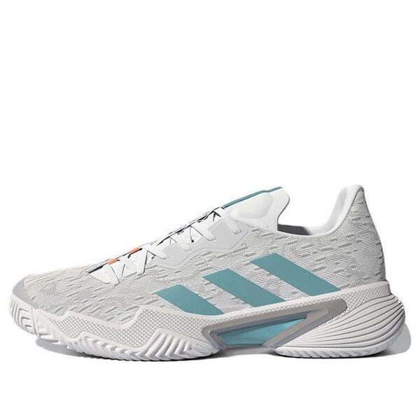 Кроссовки (WMNS) adidas Barricade Wear-resistant Non-Slip Tennis Shoe Gray Blue, серый