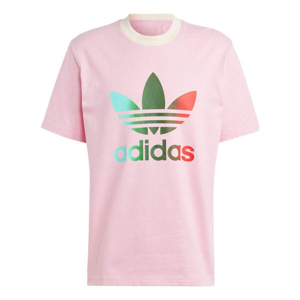 

Футболка оригиналы adicolor 70s premium t shirt трилистник Adidas, розовый