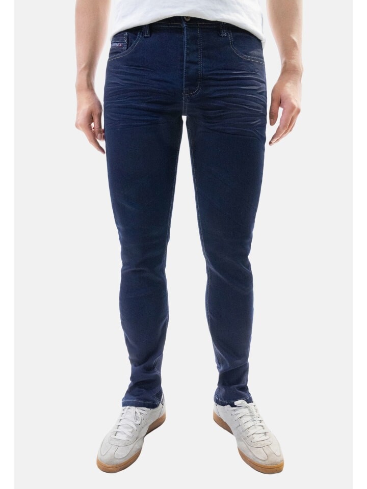 

Джинсы Jaylvis Feine Chino Jeans Regular Twill Denim Hose Design Kontrastnähte, темно-синий