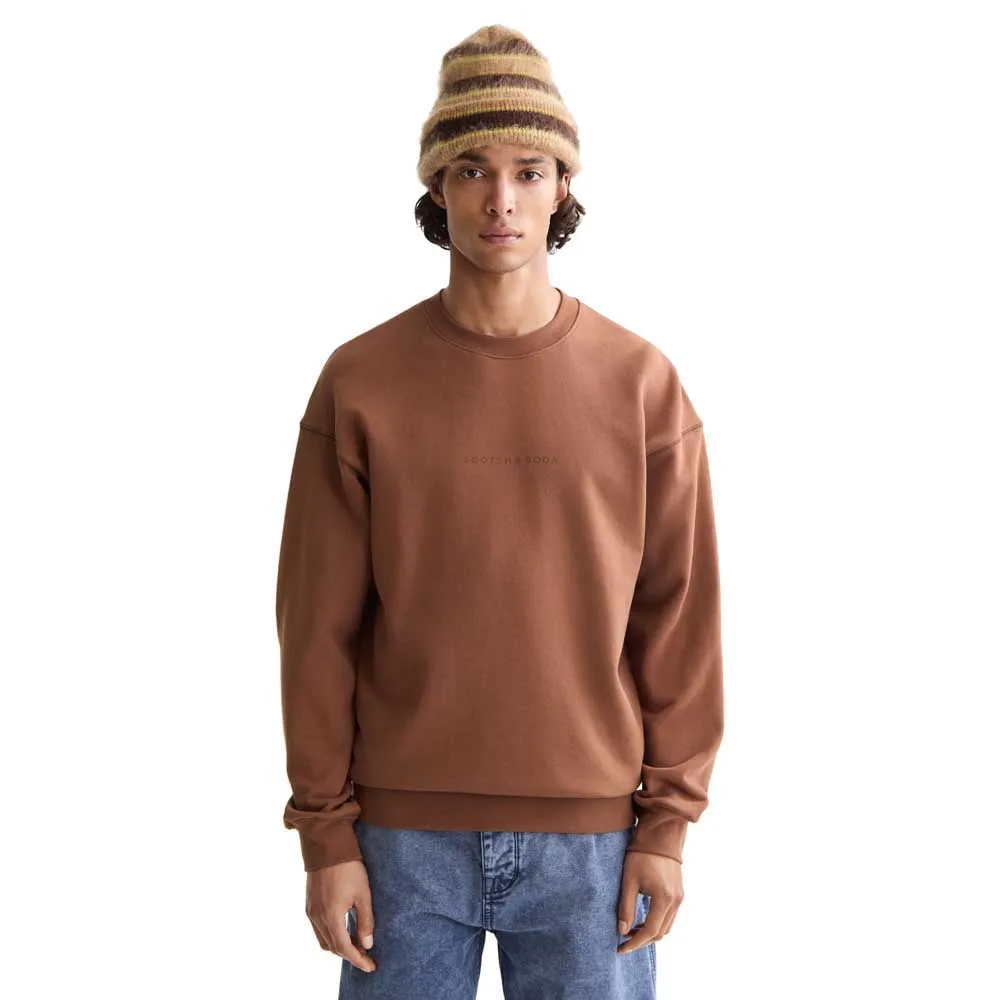 

Толстовка Scotch & Soda Logo, коричневый