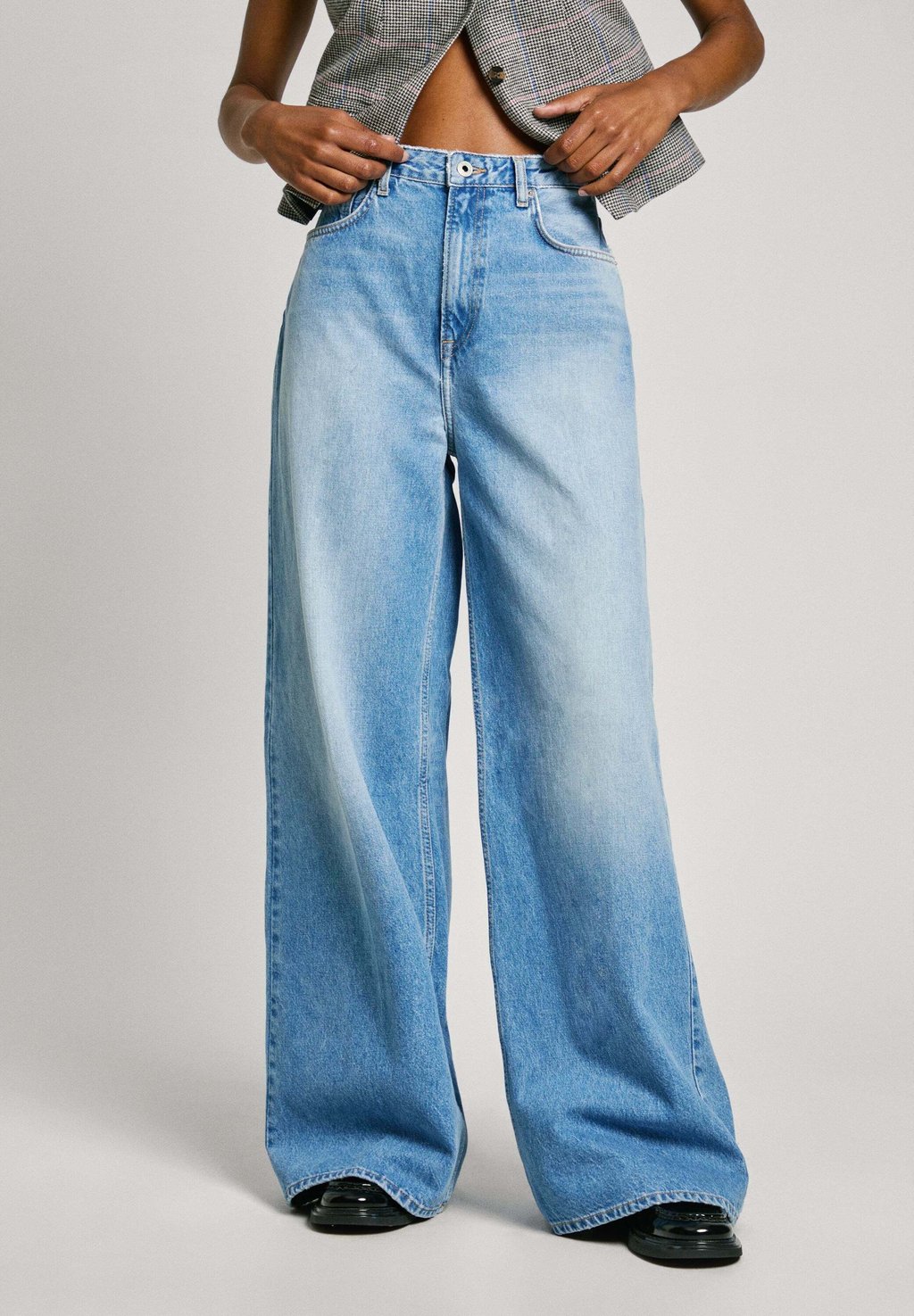 

Расклешенные джинсы WIDE LEG Pepe Jeans, синий деним