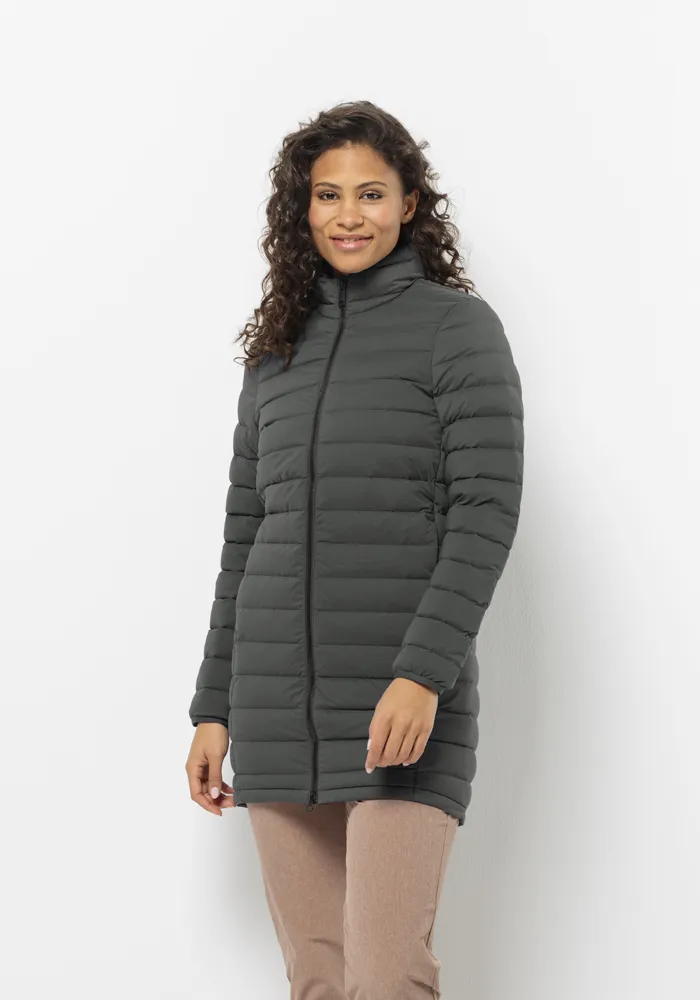 

Пуховик Jack Wolfskin "ARCADEN COAT W", зеленый