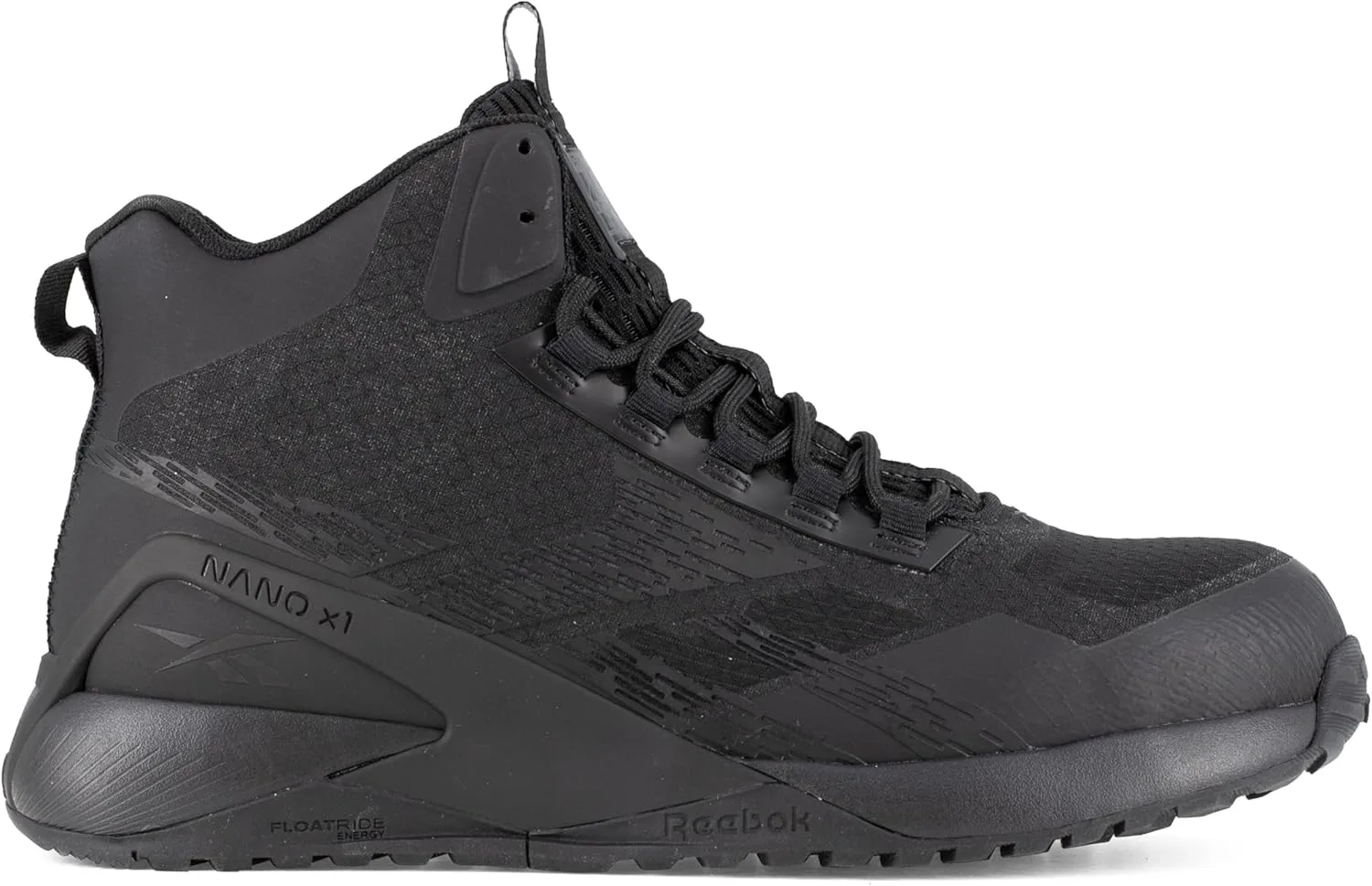 Мужские оксфорды Reebok Work Nano X1 Adventure Work Mid с композитным носком, черный — фото 4