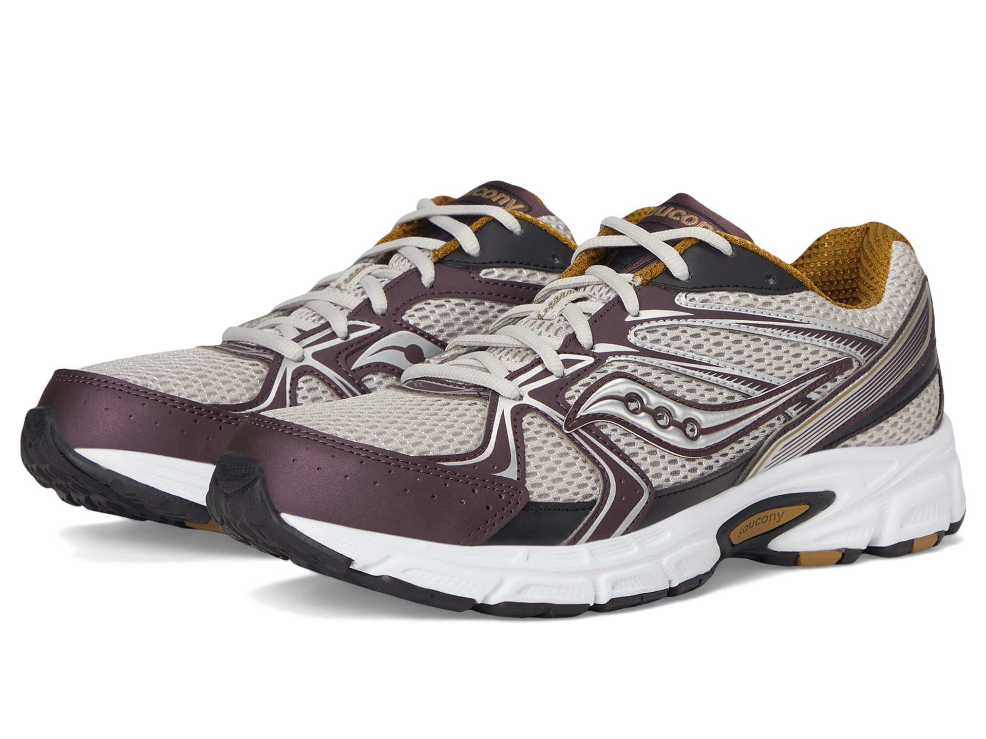 

Кроссовки Unisex Saucony Originals Ride Millennium, цвет Grey/Wine