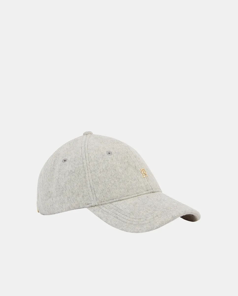 

Шерстяная шапка серого цвета Tommy Hilfiger