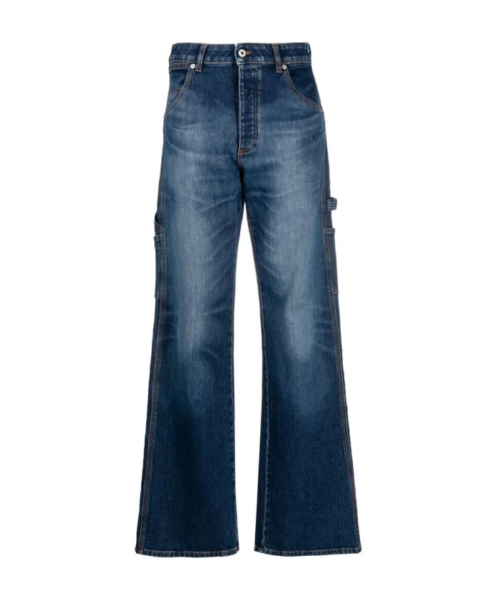 

Широкие рабочие джинсы с широкими штанинами (для рентгеновского обследования) Heron Preston, синий