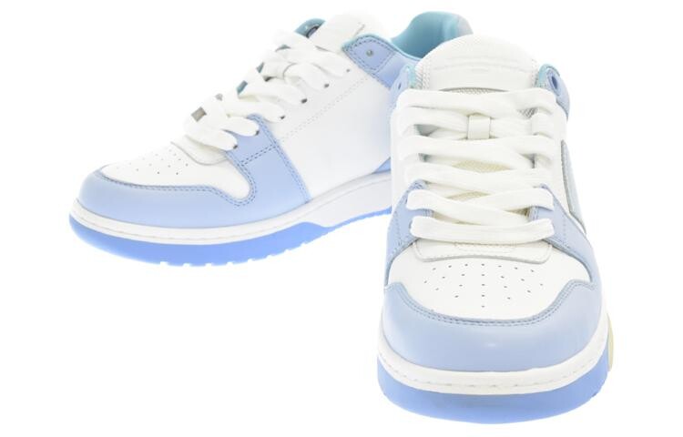 Кроссовки мужские Off-White Out Of Office, белый / голубой / синий — фото 2