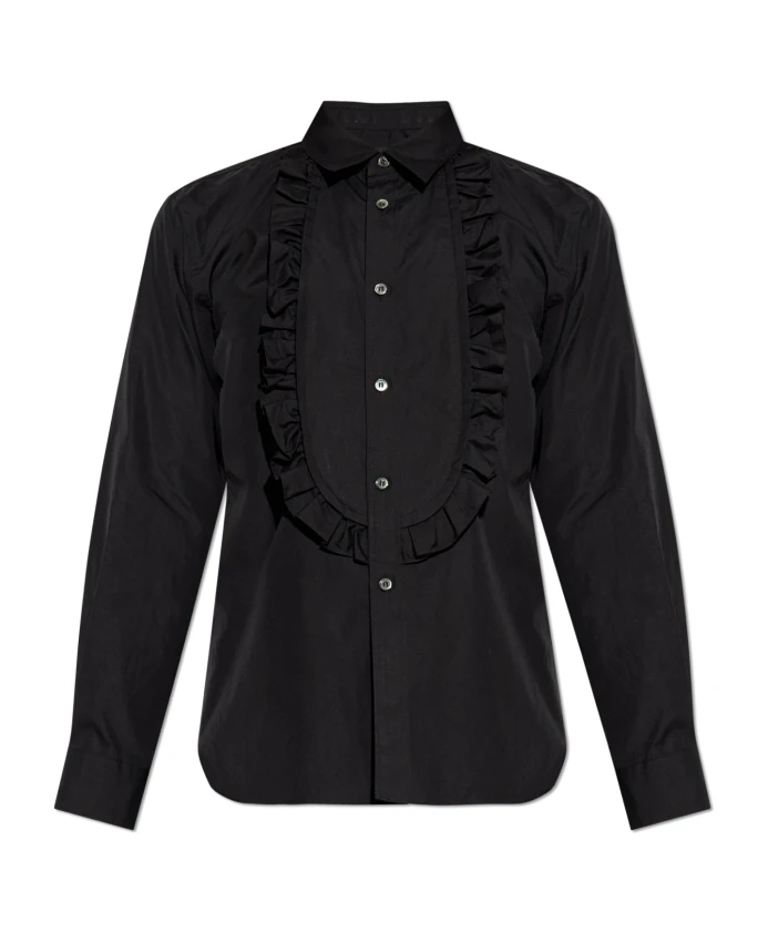 

Рубашка с жабо Comme Des Garã§Ons, черный