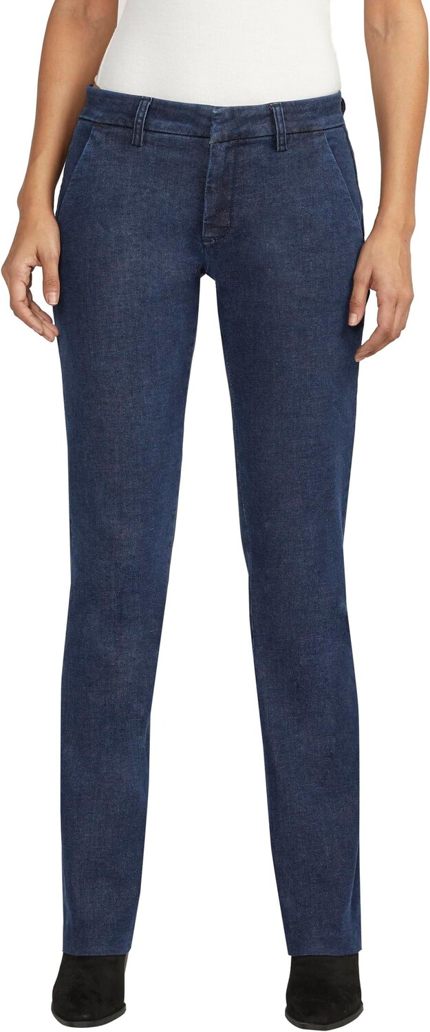 

Джинсы Alayne Mid-Rise Baby Bootcut Jeans Jag Jeans, цвет Encore Blue