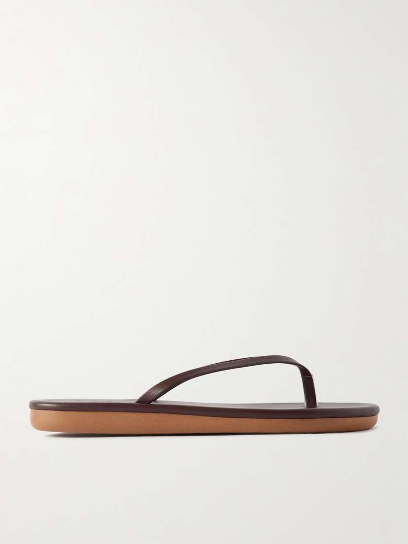 Кожаные шлепанцы Saionara Ancient Greek Sandals, коричневый