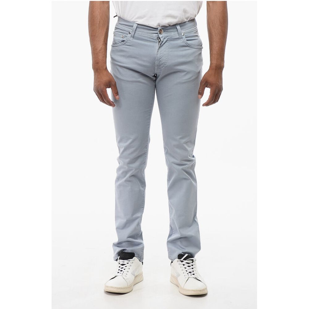 

ID 5-карманные брюки из эластичного хлопка Corneliani, Light Blue