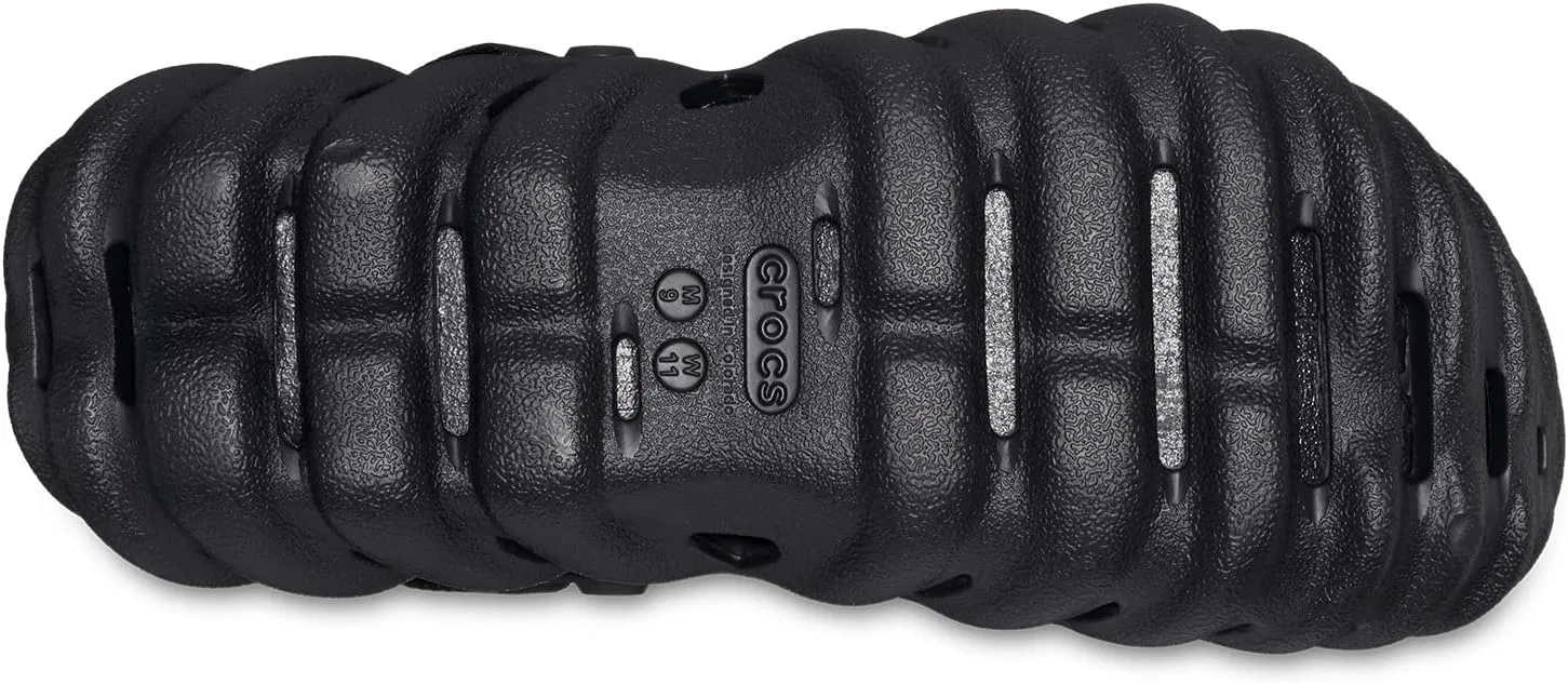 Кроксы Unix Adult Echo Clog Crocs, Black — фото 3