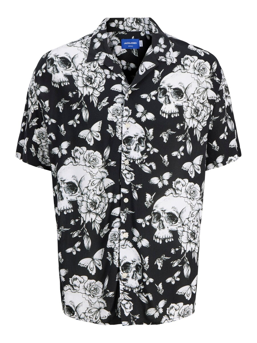 

Рубашка на пуговицах Comfort fit JACK & JONES, черный