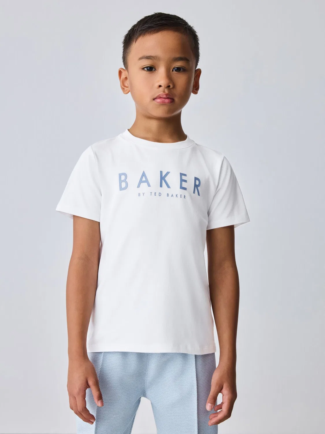 Комплект одежды Baker by Ted Baker в светло-голубом и белом цветах — фото 2