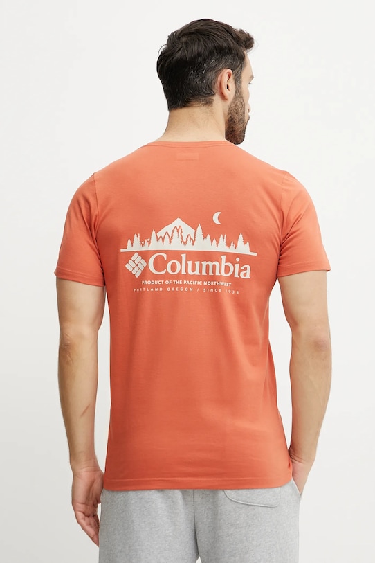 

Хлопковая футболка Rapid Ridge Columbia, оранжевый