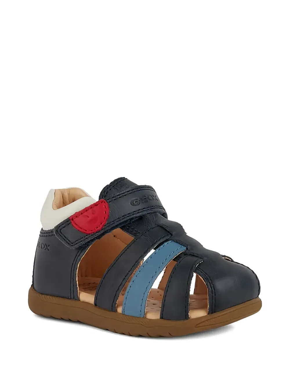 Полосатые сандалии Geox Kids, синий