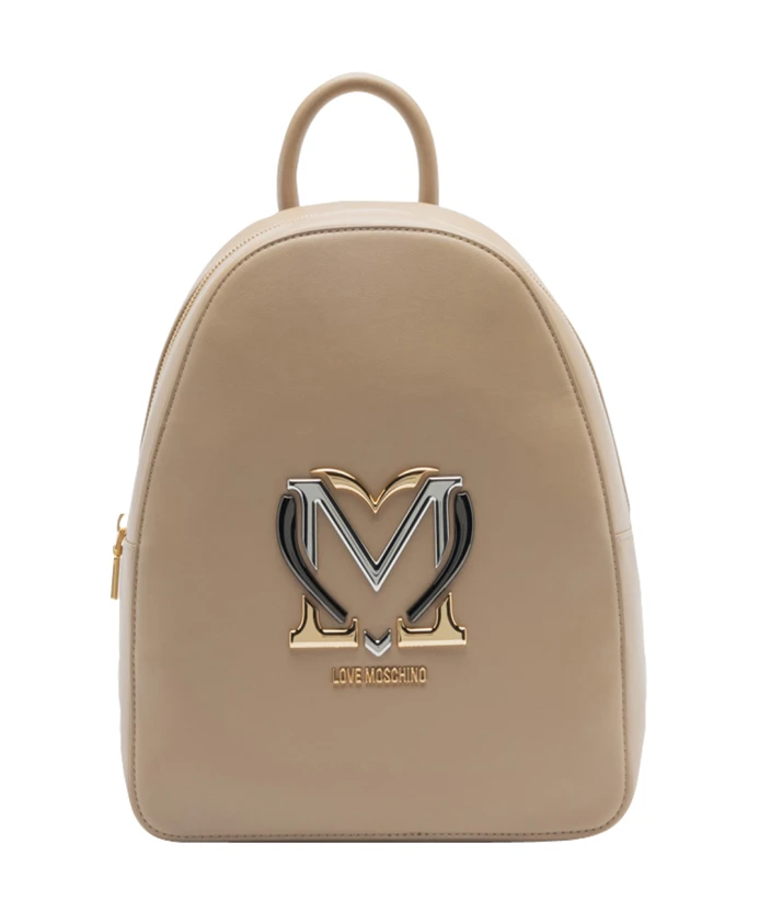 

Стильный женский рюкзак . Love Moschino, бежевый