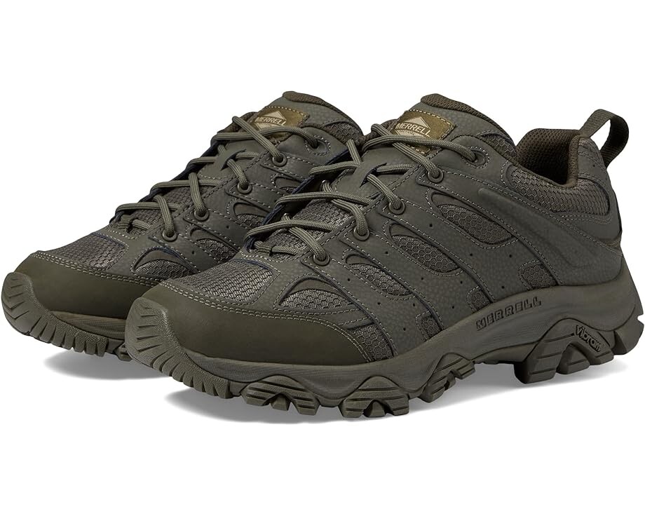 

Кроссовки Merrell Work Moab 3 Tactical, цвет Dark Olive