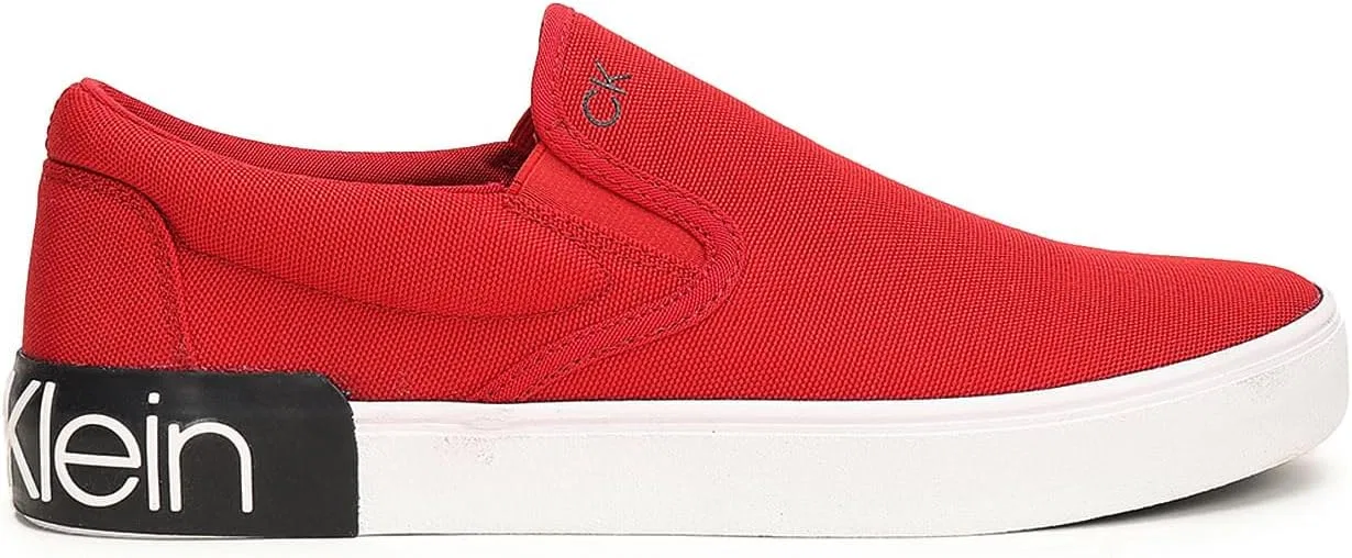 Мужские ботинки Calvin Klein Ryor, Chili Pepper Red Canvas 600 — фото 4
