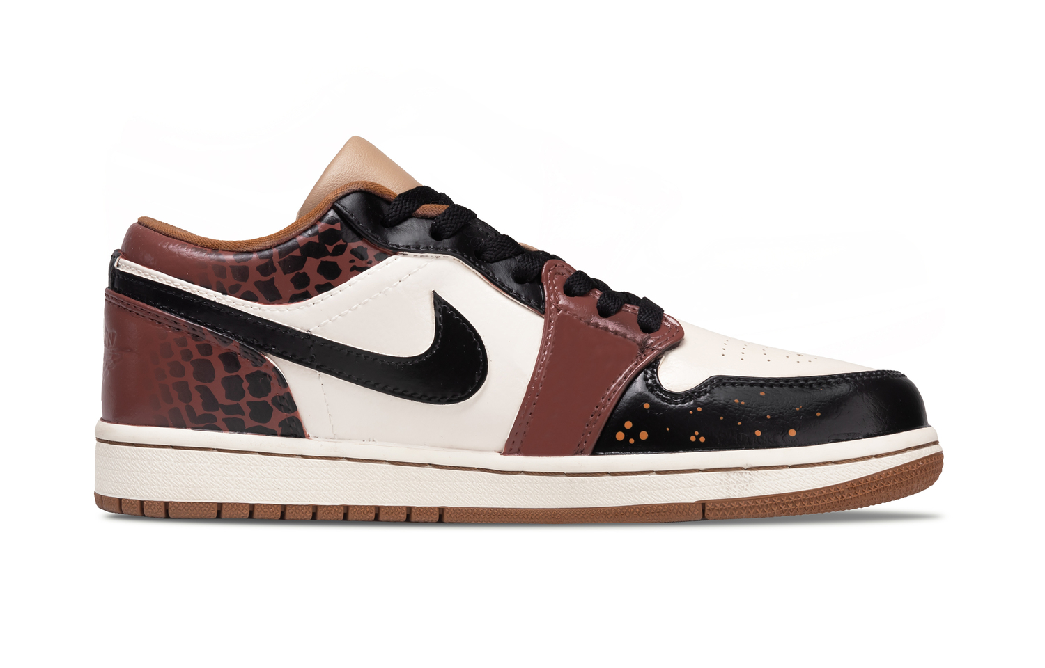 Jordan Air 1 Red Horse Pentium Абразивостойкие кроссовки для баскетбола с поддержкой и покрытием, мужские, низкие, винтажные — фото 4