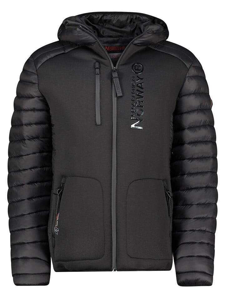 

Стеганая куртка Geographical Norway Steppjacke, черный