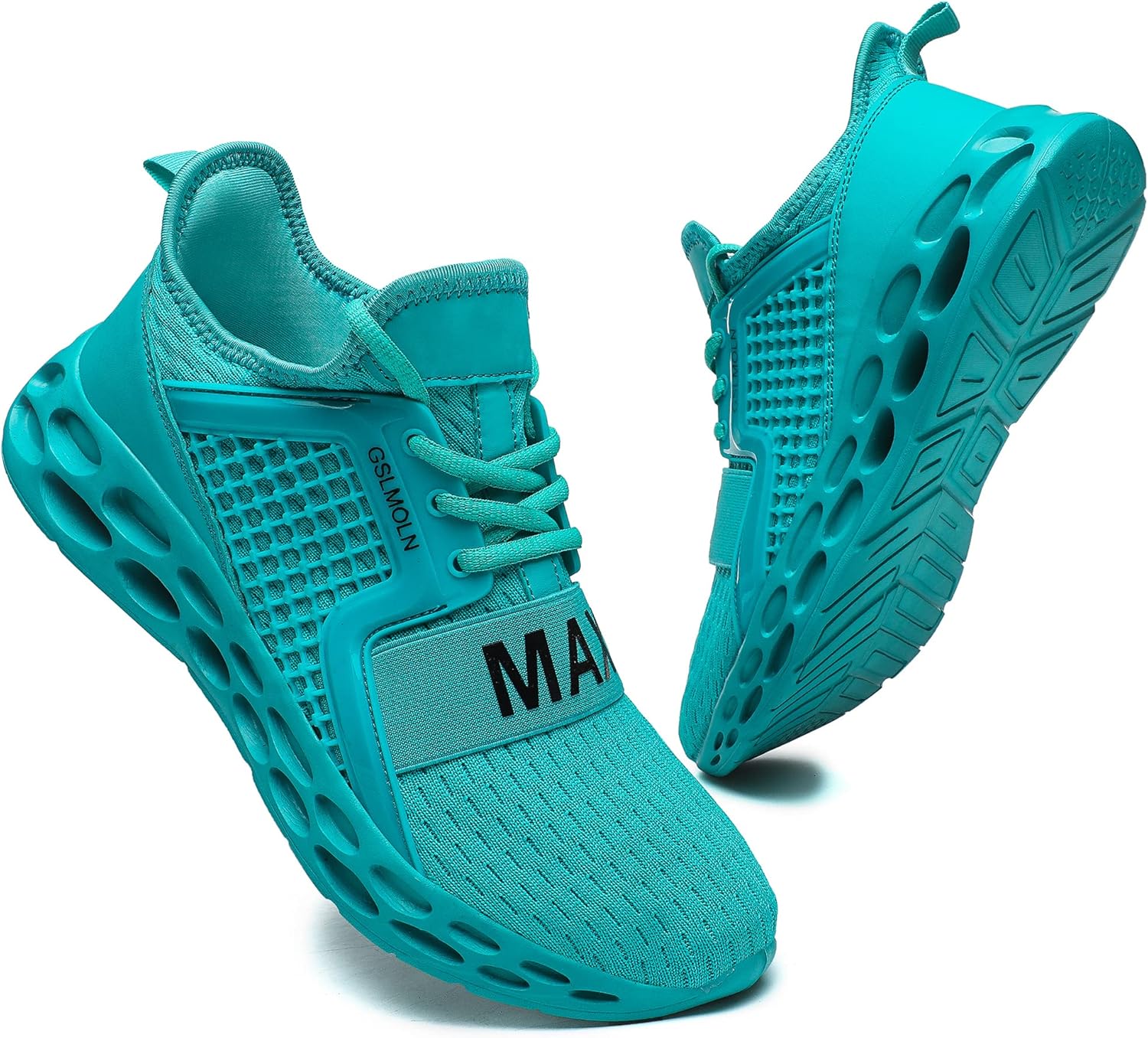 

Кроссовки для мужчин Jakcuz, спортивные для бега и ходьбы, модные, с нескользящей подошвой, легкие и удобные, для тенниса, спорта, фитнеса и тренажерного зала, Lake Blue