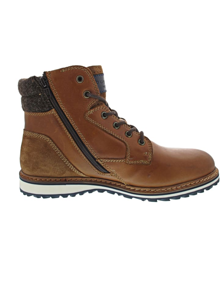 Bugatti Ботинки Fino на шнуровке, коричневые — фото 3