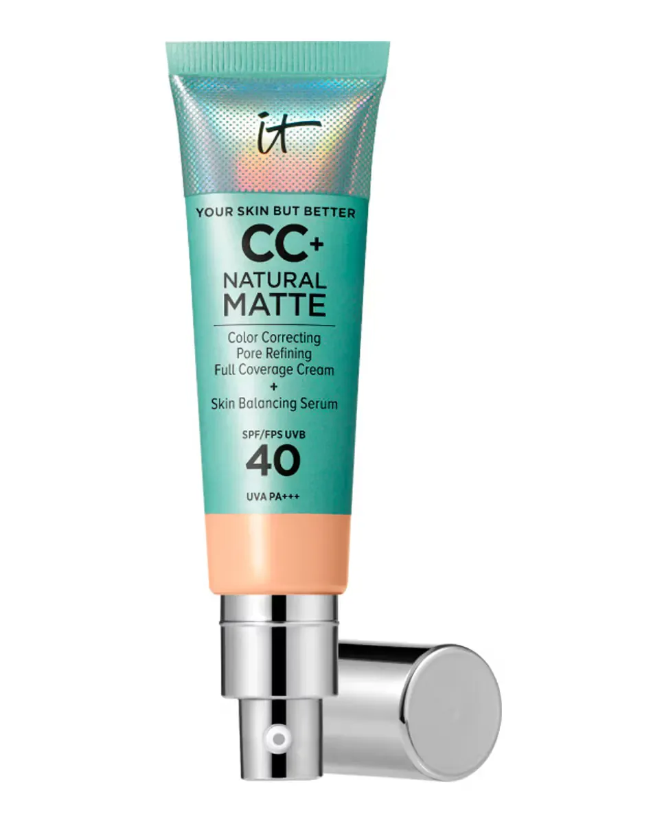 Тональная основа CC+ Natural Matte SPF 40 It Cosmetics, Light Medium