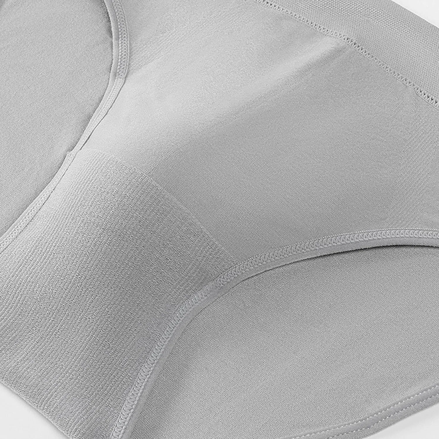 Боксеры Men'S Underwear Briefs Soft Comfort Lightweight Pouch Briefs Pack Cotton Classic Low Rise Briefs Underpant, серый — фото 3