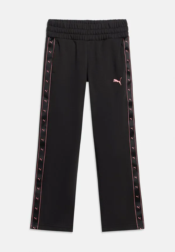 Спортивные брюки унисекс с высокой талией и тесьмой Puma, Black
